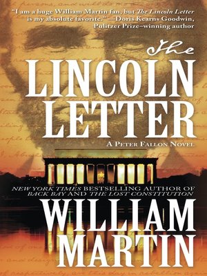 cover image of The Lincoln Letter